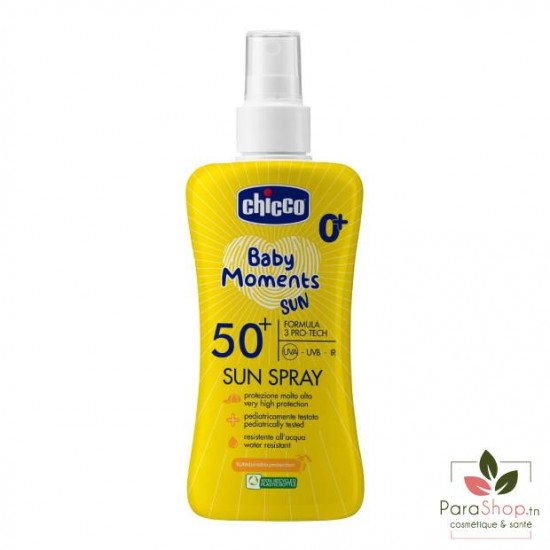 CHICCO BABY MOMENTS SUN SPRAY SPF50+ 0M+ 150ML CHICCO BABY MOMENTS SUN SPRAY SPF50+ 0M+ 150ML