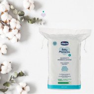 CHICCO BABY MOMENTS Carres de Coton Doux 60PCS CHICCO BABY MOMENTS Carres de Coton Doux 60PCS