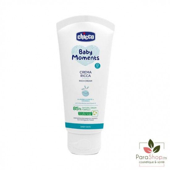 CHICCO Baby Moments Creme Riche 100ML CHICCO Baby Moments Creme Riche 100ML