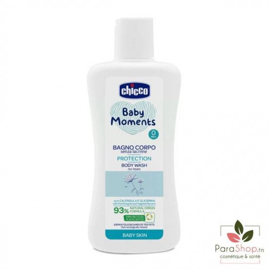 CHICCO Baby Moments Gel douche Protection 200ML CHICCO Baby Moments Gel douche Protection 200ML