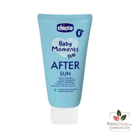 CHICCO Baby Moments Sun Lait Apres Soleil 0M+ 150ML CHICCO Baby Moments Sun Lait Apres Soleil 0M+ 150ML