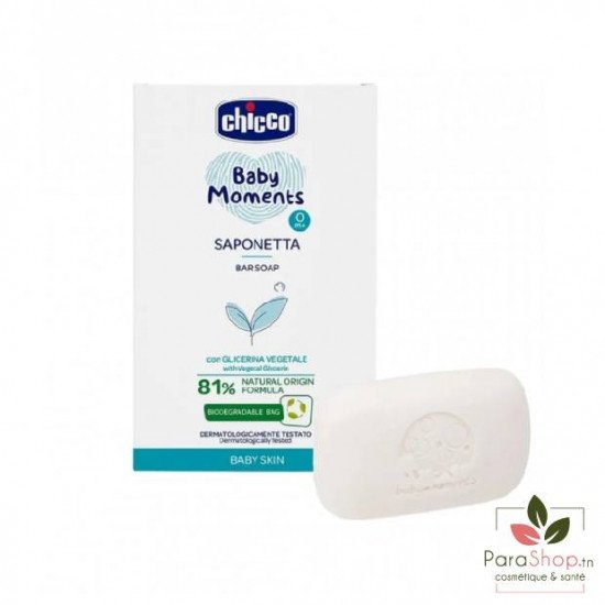 CHICCO BABY MOMENTS SAVON 100Gr