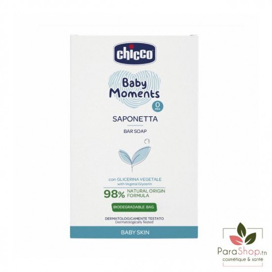 CHICCO BABY MOMENTS SAVON 100Gr