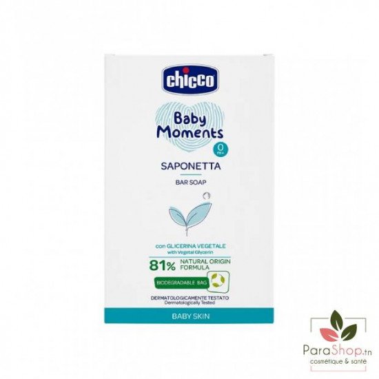 CHICCO BABY MOMENTS SAVON 100Gr