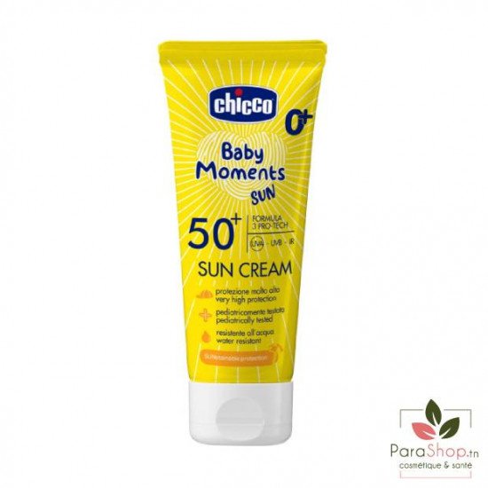 CHICCO BABY MOMENTS SUN Creme SPF50+ 0m+ 75ML CHICCO BABY MOMENTS SUN Creme SPF50+ 0m+ 75ML