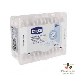 CHICCO Batonnets Ouates Hygieniques Securises 60PCS CHICCO Batonnets Ouates Hygieniques Securises 60PCS
