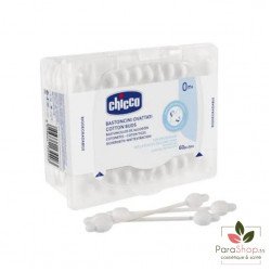 CHICCO Batonnets Ouates Hygieniques Securises 60PCS