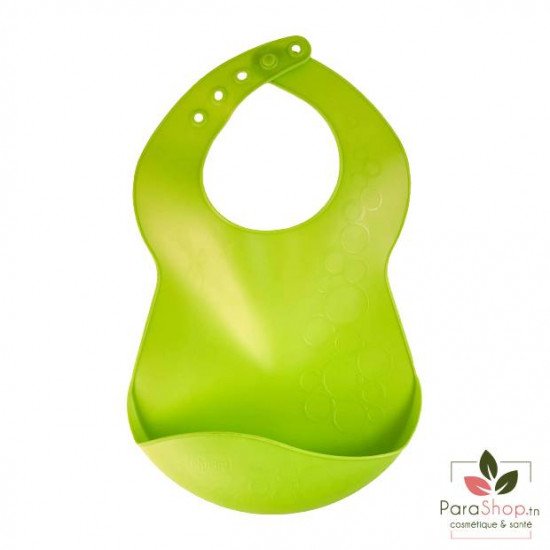 CHICCO Bavoir Souple avec Récupérateur 6m+