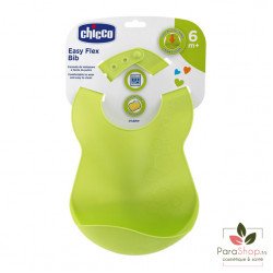 CHICCO Bavoir Souple avec Récupérateur 6m+ CHICCO Bavoir Souple avec Récupérateur 6m+