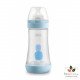 CHICCO BIBERON PERFECT 5 Flux Moyen 2M+ 240ML Bleu