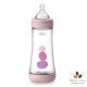 CHICCO BIBERON PERFECT 5 Flux Rapide 4M+ 300ML Rose CHICCO BIBERON PERFECT 5 Flux Rapide 4M+ 300ML Rose