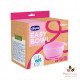 Chicco Bol en Silicone avec Ventouse 6M+ - Rose Pale