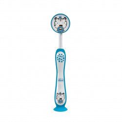 CHICCO Brosse A Dents 3-6 Ans - Tigre Bleu