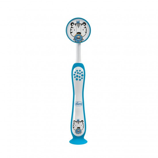CHICCO Brosse A Dents 3-6 Ans - Tigre Bleu CHICCO Brosse A Dents 3-6 Ans - Tigre Bleu