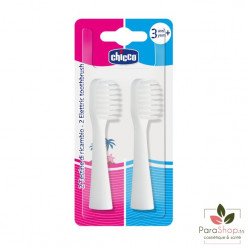 CHICCO Brossettes de Rechange Brosse A Dents Electrique