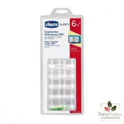 chicco Lot de 10 cache prises avec clefs