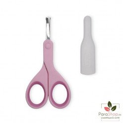 Chicco Ciseaux à ongles bout rond - Rose