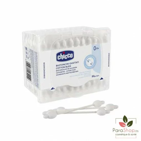 CHICCO Coton Tiges Bebe 90 Pièces CHICCO Coton Tiges Bebe 90 Pièces