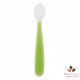 CHICCO Cuillère longue en silicone 6m+ verte