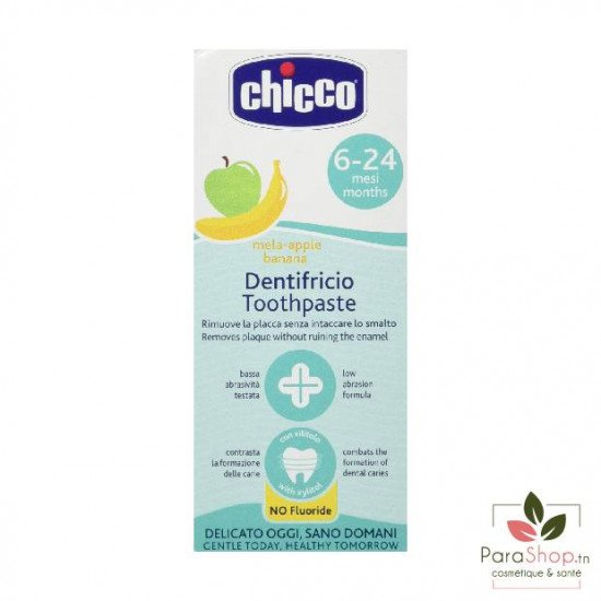 CHICCO DENTIFRICE POMME BANANE 6-24M