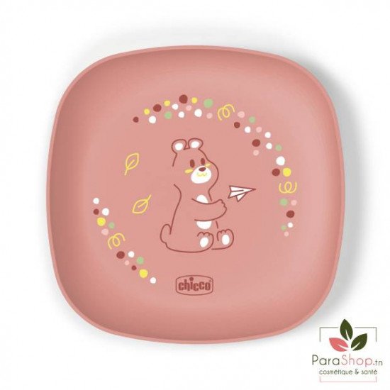 CHICCO ENSEMBLE D'ASSIETTES 12M+ - Rose CHICCO ENSEMBLE D'ASSIETTES 12M+ - Rose