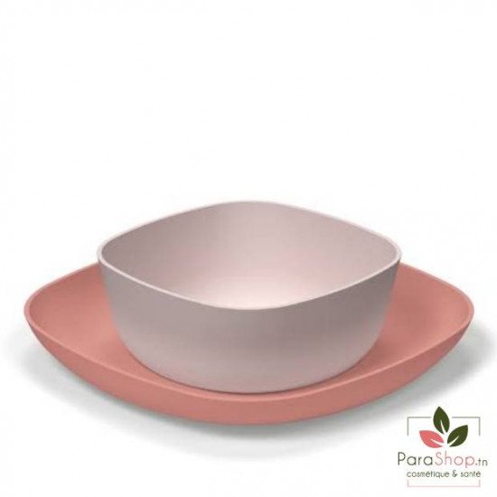 CHICCO ENSEMBLE D'ASSIETTES 12M+ - Rose CHICCO ENSEMBLE D'ASSIETTES 12M+ - Rose