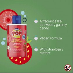 CHICCO KIDS & TEENS POP Gel Douche Bonbon a la Fraise 300ML CHICCO KIDS & TEENS POP Gel Douche Bonbon a la Fraise 300ML