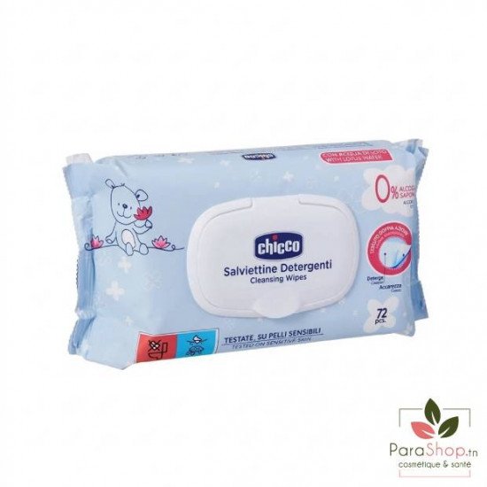 Chicco Lingettes pour le Change 72PCS