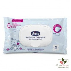 Chicco Lingettes pour le Change 72PCS Chicco Lingettes pour le Change 72PCS