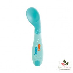 CHICCO Ma Premiere Cuillere 8M+ - BLeu CHICCO Ma Premiere Cuillere 8M+ - BLeu