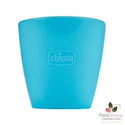 CHICCO Mini Tasse En Silicone 6M+ - Bleu