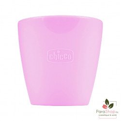 CHICCO Mini Tasse En Silicone 6M+ - Rose