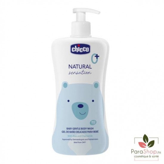 CHICCO Natural Sensation Gel de Bain Bebe 0m+ 500ML CHICCO Natural Sensation Gel de Bain Bebe 0m+ 500ML