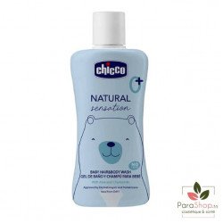 CHICCO Natural Sensation Gel Douche Corps et Cheveux 0m+ 200ML CHICCO Natural Sensation Gel Douche Corps et Cheveux 0m+ 200ML