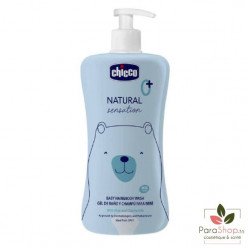 CHICCO Natural Sensation Gel Douche Corps et Cheveux 0m+ 500ML CHICCO Natural Sensation Gel Douche Corps et Cheveux 0m+ 500ML
