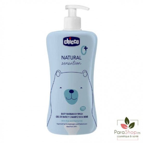 CHICCO Natural Sensation Gel Douche Corps et Cheveux 0m+ 500ML CHICCO Natural Sensation Gel Douche Corps et Cheveux 0m+ 500ML