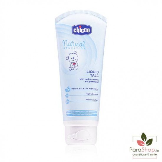 CHICCO NATURAL SENSATION LIQUID TALC 100ML CHICCO NATURAL SENSATION LIQUID TALC 100ML