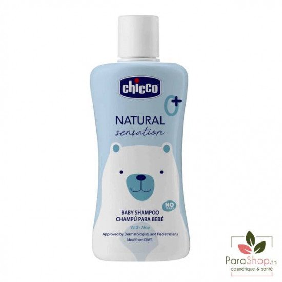 CHICCO Natural Sensation Shampoing Bebe 0m+ 200ML CHICCO Natural Sensation Shampoing Bebe 0m+ 200ML