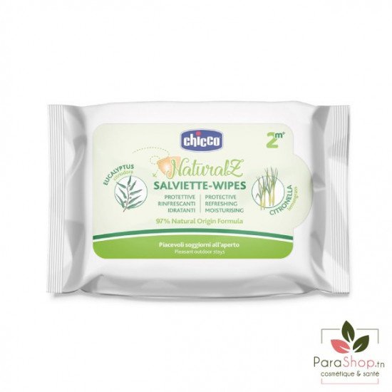 CHICCO NaturalZ Lingettes Rafraichissantes et Protectrices 20PCs CHICCO NaturalZ Lingettes Rafraichissantes et Protectrices 20PCs