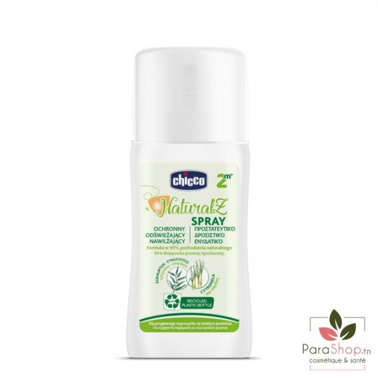 CHICCO NaturalZ Spray Protecteur et Rafraichissant 100ML CHICCO NaturalZ Spray Protecteur et Rafraichissant 100ML