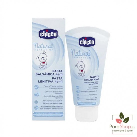 CHICCO NATUREL SENSATION CREME DE CHANGE 4 EN 1 100ML