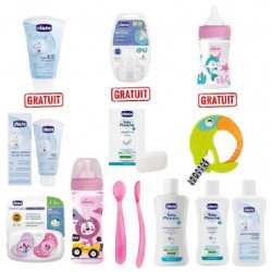 CHICCO SAC MATERNITE FILLE - 12 ARTICLES CHICCO SAC MATERNITE FILLE - 12 ARTICLES
