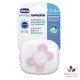 Chicco Sucette Physio Comfort en Silicone 0-6M Rose