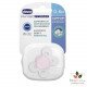 Chicco Sucette Physio Comfort en Silicone 0-6M Rose