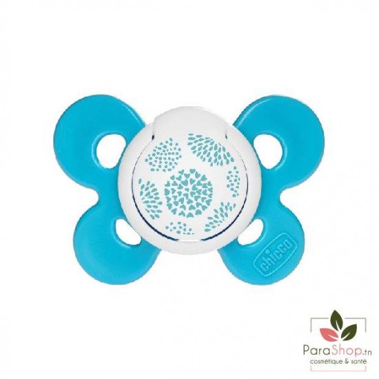 Chicco Sucette Physio Comfort Silicone 6-16M Bleu Chicco Sucette Physio Comfort Silicone 6-16M Bleu