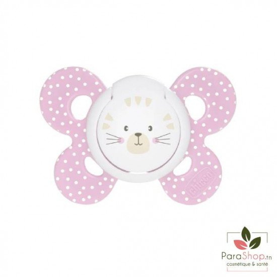 Chicco Sucette Physio Comfort Silicone 6-16M Rose