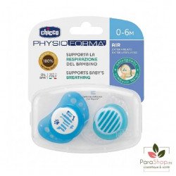 Chicco Sucettes PhysioForma Air 0-6M 2Pcs