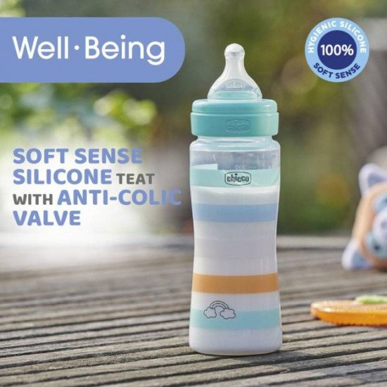 CHICCO Well Being Bottle Fast Flow 4m+ 330ML