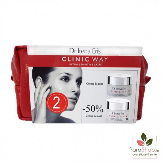 CLINIC WAY TROUSSE 2 CREME DE JOUR +CREME DE NUIT -50%