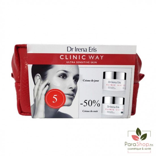 CLINIC WAY TROUSSE 5 CREME DE JOUR +CREME DE NUIT -50%